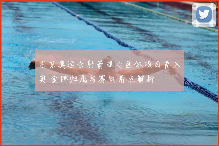 东京奥运会射箭混合团体项目首入奥 金牌归属与赛制看点解析